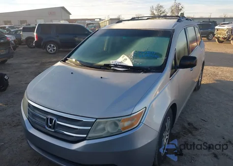 2011 Honda Odyssey Ex from USA, damaged, VIN 5FNRL5H47BB086527